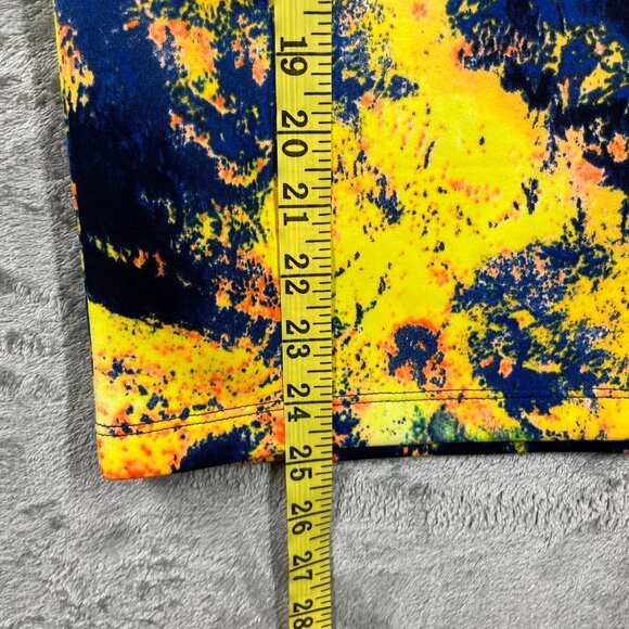 Betsey Johnson Skirt Women Medium Floral Pencil Stretch Elastic Waist Multicolor - Picture 4 of 9